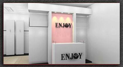 shop in shop, brand shop, show room, brand store, commercial space design and decoration